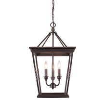  4214-3P EB - Davenport 3 Light Pendant in Etruscan Bronze